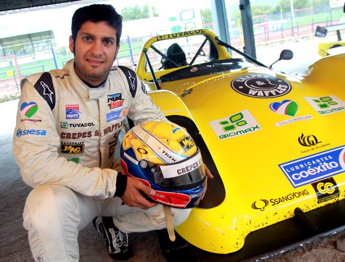 fotografía de Gustavo Yacamán, piloto automovilismo Colombiano, formula 3, pilotos Colombia