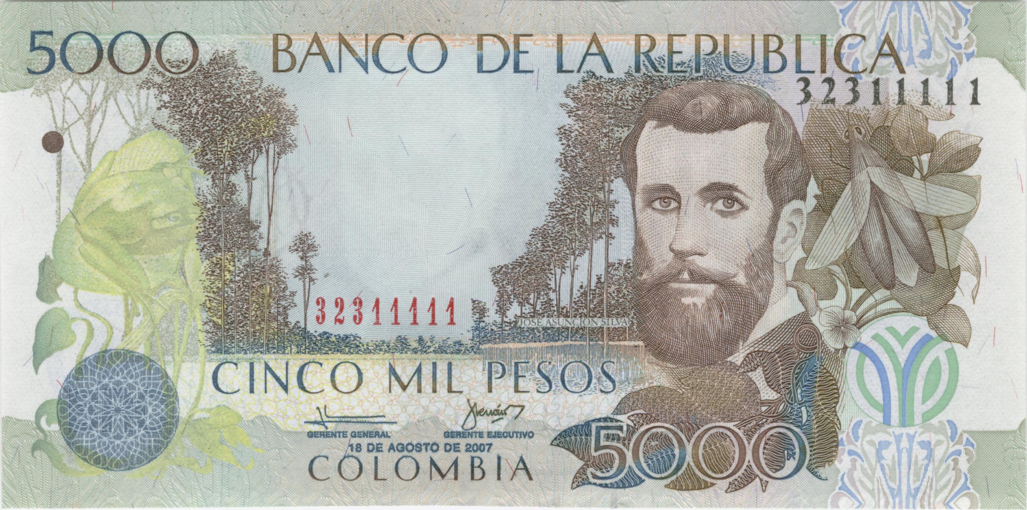 Los héroes de los viejos billetes en Colombia