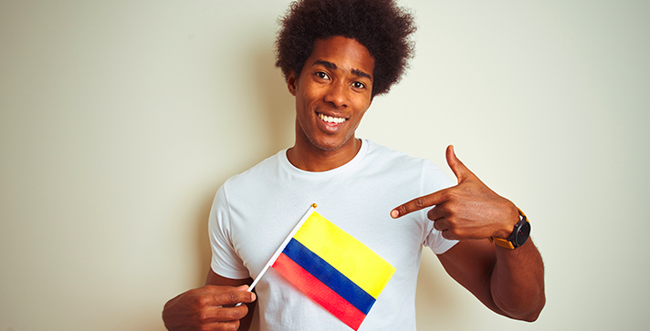 Pintarnos la cara para un partido de Colombia, una de las buenas colombianadas que hacemos | Marca País Colombia
