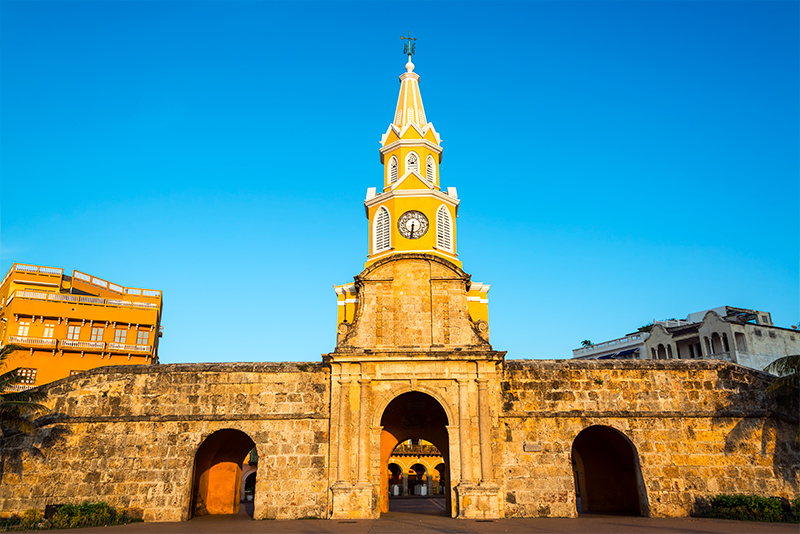 La Torre del Reloj en Cartagena de Indias fuente de inspiración de las obras de Gabriel García Márquez | Marca País Colombia
