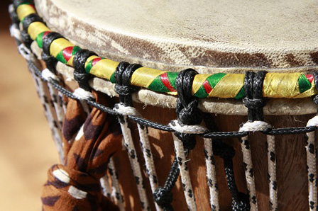 Tambora colombian instrument