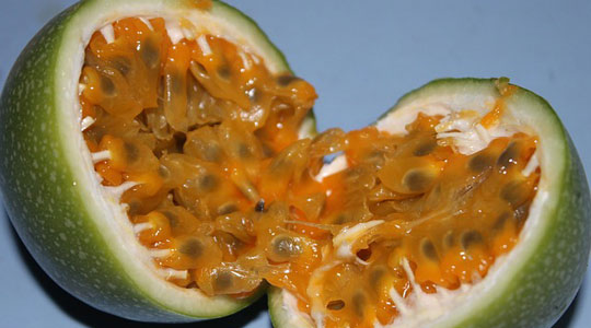 Passion fruit, maracuya, exotic fruit and aphrodisiac from colombia
