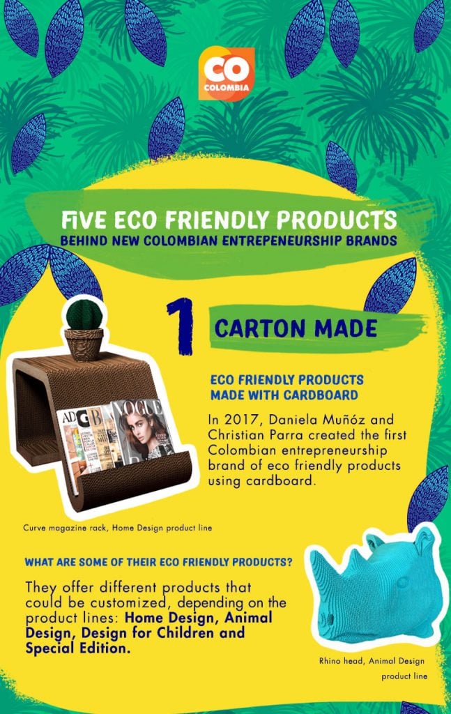 Colombia design eco friendly products - discover Colombian eco friendly products- New Colombian entrepreneurship brands