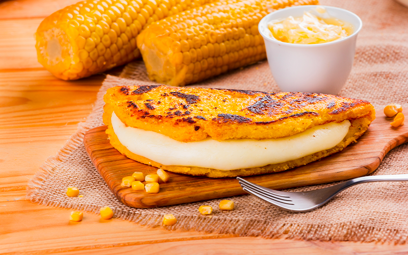 Arepa de choclo is the sweetest of the Colombian corn cakes | Colombia Country Brand