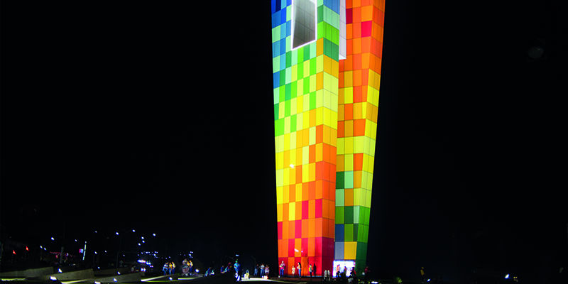 Monumento La Ventana al Mundo en Barranquilla | Marca País Colombia