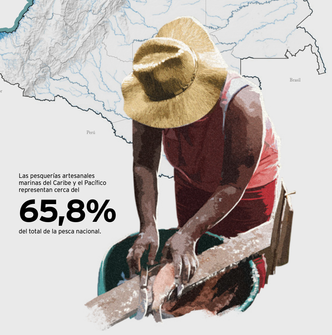 Pesca artesanal en Colombia