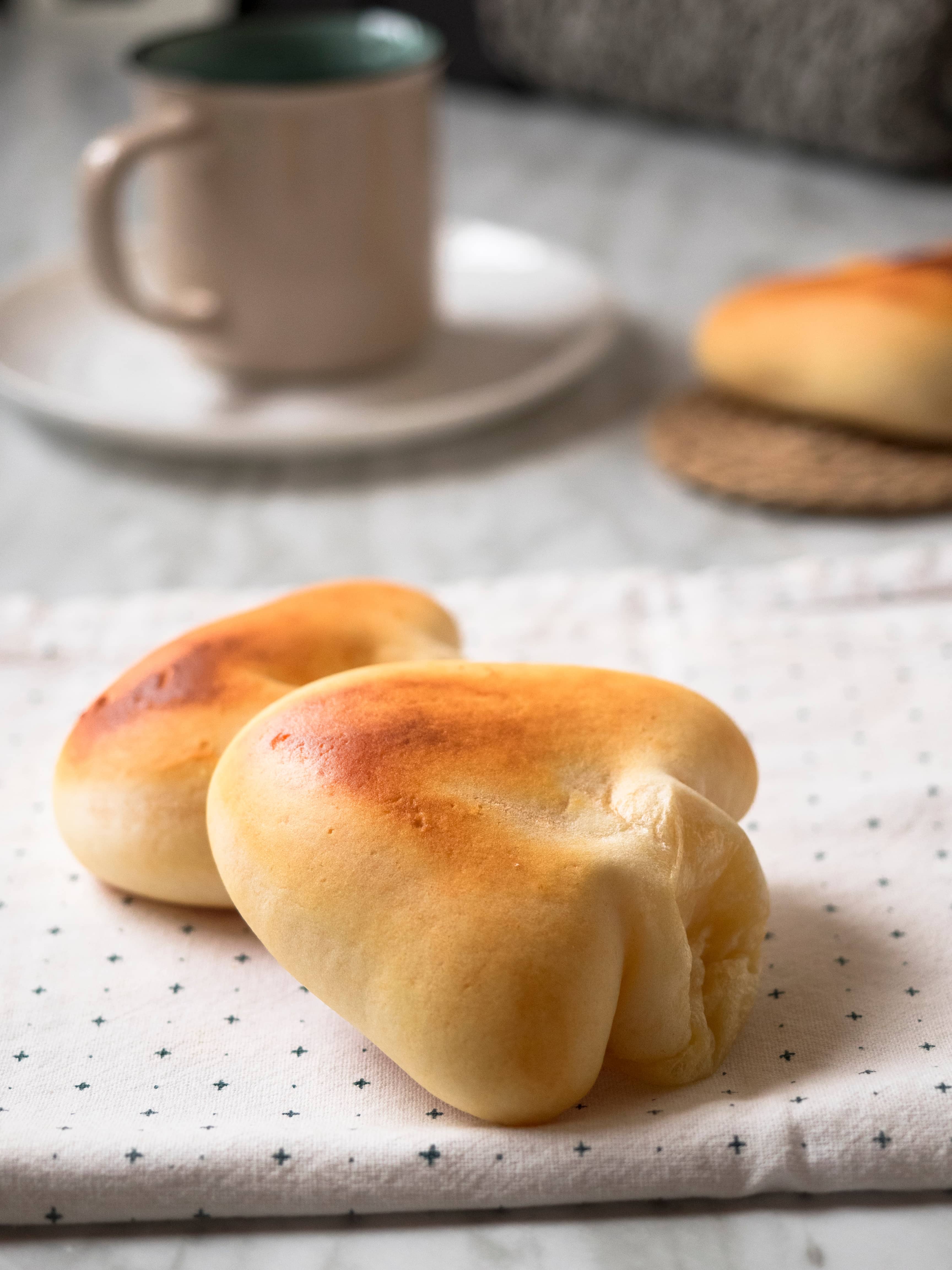 Coffe and pandeyucas, a traditional Colombian breakfast.