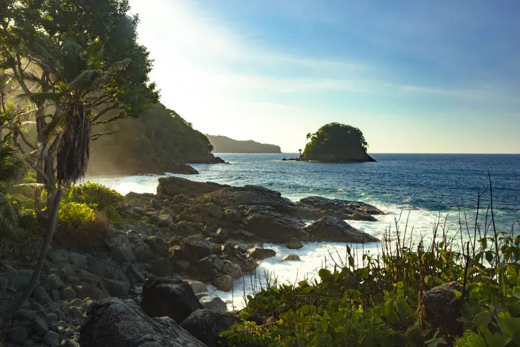 Village of Capurganá in the department of Chocó