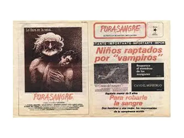 Archivo periodístico “Pura Sangre”.