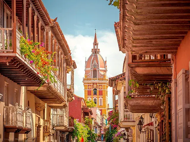Cartagena shines during the Hay Festival.
