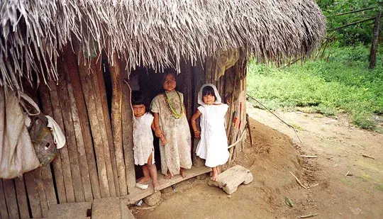 día de la raza, fiestas en Colombia, etnias colombianas, etnias de Colombia, kogui, tayrona