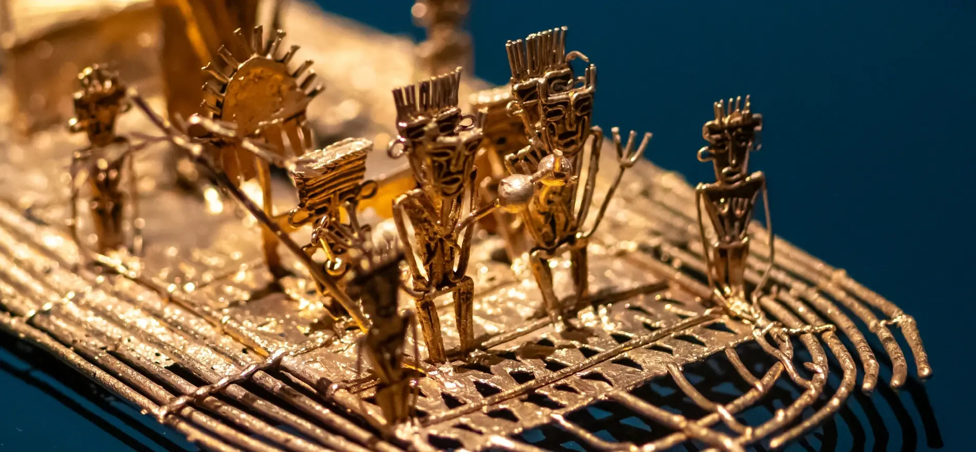 Pieza de arte precolombino colombiano