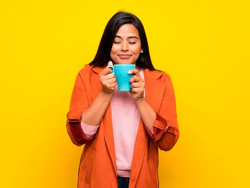 En goutant le meilleur café doux du monde on se sent comme chez soi