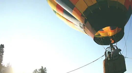 Hot air balloon Bogota