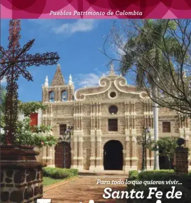 Iglesia colonial en Santa Fe de Antioquia, Pueblo Patrimonio de Colombia Iglesia colonial en Santa Fe de Antioquia, Pueblo Patrimonio de Colombia
