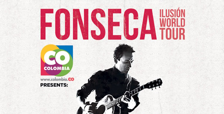Fonseca, Ilusion world tour, talento colombiano, usa