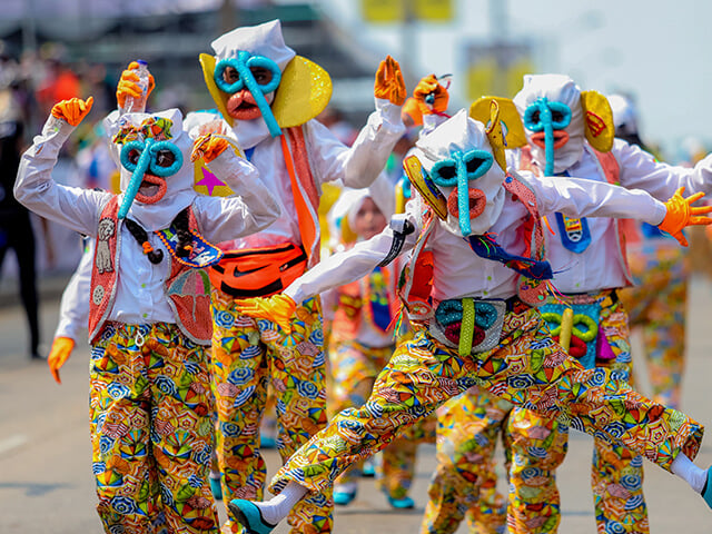 Marimonda en pleno Carnaval. Foto cortesía de Shutterstock.