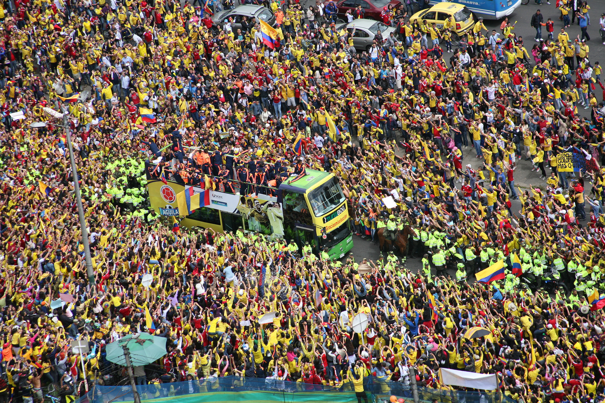 Colombia el mejor equipo, la respuesta es colombia