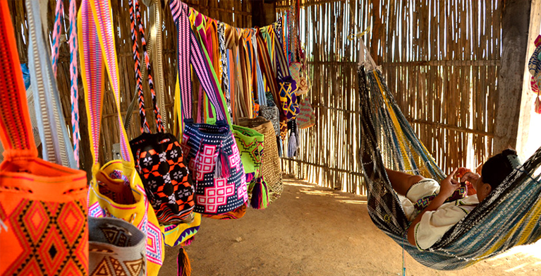 Wayuu, mochila, artesania