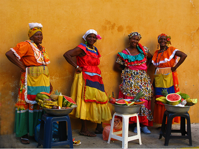 San Basilio de Palenque, un pueblo lleno de colores