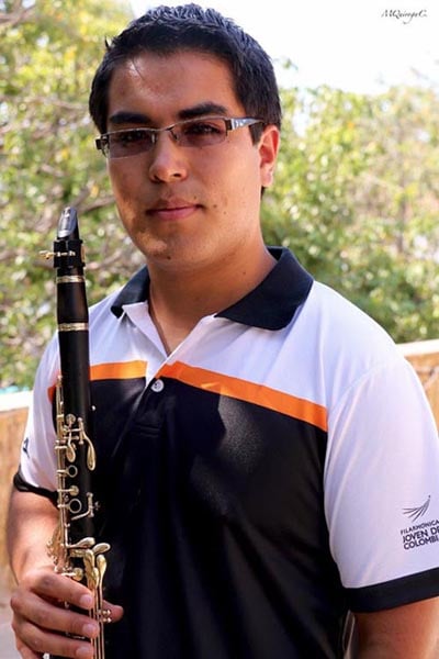 Juan Carlos Lagos, Filarmónica Joven de Colombia, músicos colombianos
