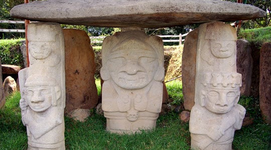 Parque Arqueológico San Agustín, Colombia, cultura, Huila