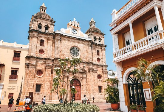 Iglesía San Pedro Claver en Cartagena, Colombia