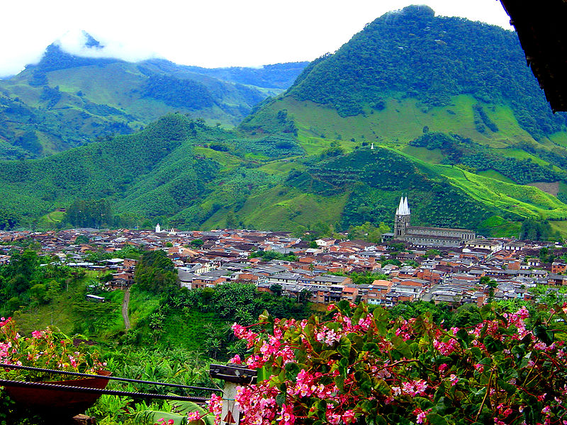 jardin, Antioquia, cafe, Colombia