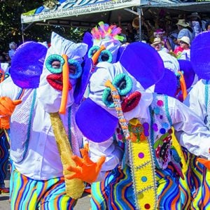 Comparsa de marimondas en el Carnaval de Barranquilla, Disfraz de marimonda en el Carnaval de Barranquilla, carnavales de colombia