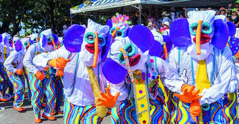 Comparsa de marimondas en el Carnaval de Barranquilla, Disfraz de marimonda en el Carnaval de Barranquilla, carnavales de colombia