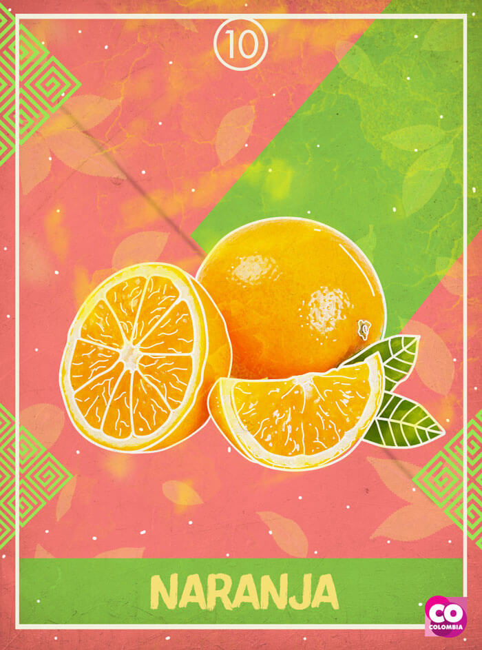 IMAGEN-Frutas de Colombia - Tarot - Naranja | Marca País Colombia