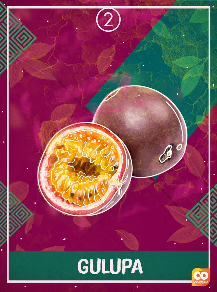 IMAGEN-Frutas de Colombia - Tarot Passifloras - Gulupa | Marca País Colombia