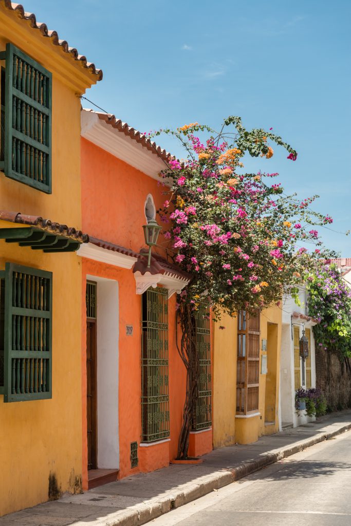 Calles de Cartagena, Colombia el pais mas acogedor del mundo