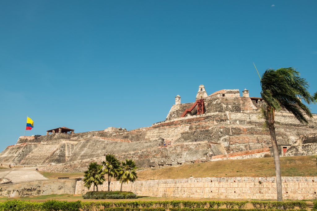 castillo san felipe cartagena, Colombia el pais mas acogedor del mundo