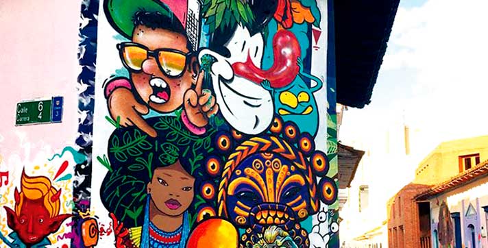 Graffitis en Colombia: arte urbano que se toma las calles