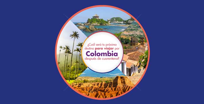Quiz para descubrir el próximo destino para viajar por Colombia - A dónde viajar por Colombia después de cuarentena | Marca País Colombia