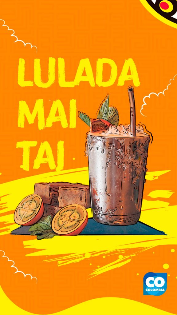 Lulada Mai Tai, one of the most popular cocktails from Pedro Mandinga | Colombia Country Brand