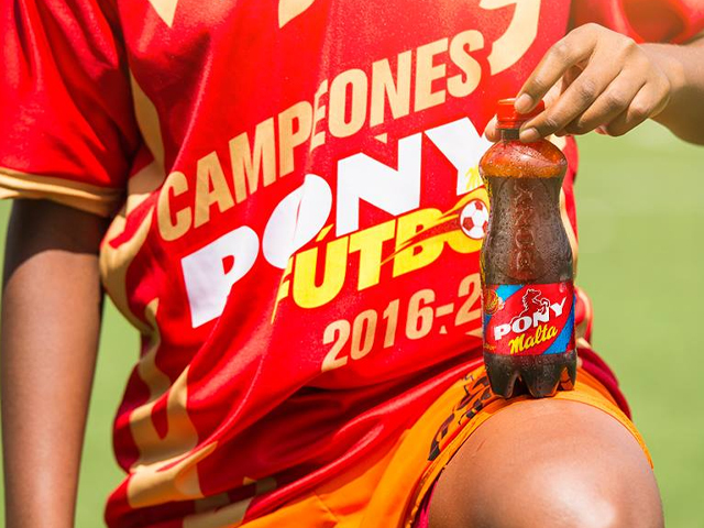 Bebida colombiana PonyMalta.