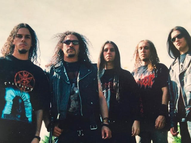 Banda de black metal Masacre.